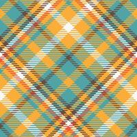 Tartan Muster nahtlos. Süss Süss kariert Muster nahtlos Tartan Illustration einstellen zum Schal, Decke, andere modern Frühling Sommer- Herbst Winter Urlaub Stoff drucken. vektor