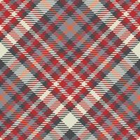 Tartan Muster nahtlos. Süss Plaid Muster Vorlage zum Design Ornament. nahtlos Stoff Textur. vektor