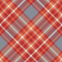 tartan mönster sömlös. ljuv pläd mönster traditionell skott vävd tyg. skogsarbetare skjorta flanell textil. mönster bricka swatch ingår. vektor