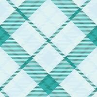 Tartan Muster nahtlos. Pastell- schottisch Plaid, Vorlage zum Design Ornament. nahtlos Stoff Textur. vektor