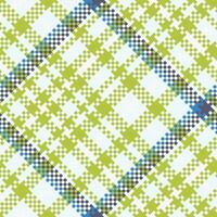 kariert Muster nahtlos. klassisch schottisch Tartan Design. nahtlos Tartan Illustration einstellen zum Schal, Decke, andere modern Frühling Sommer- Herbst Winter Urlaub Stoff drucken. vektor