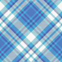 kariert Muster nahtlos. klassisch Plaid Tartan nahtlos Tartan Illustration einstellen zum Schal, Decke, andere modern Frühling Sommer- Herbst Winter Urlaub Stoff drucken. vektor