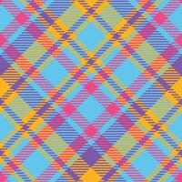 Tartan nahtlos Muster. abstrakt prüfen Plaid Muster Vorlage zum Design Ornament. nahtlos Stoff Textur. vektor