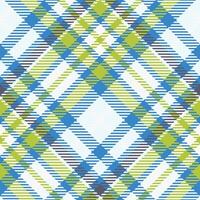 kariert Muster nahtlos. klassisch schottisch Tartan Design. nahtlos Tartan Illustration einstellen zum Schal, Decke, andere modern Frühling Sommer- Herbst Winter Urlaub Stoff drucken. vektor