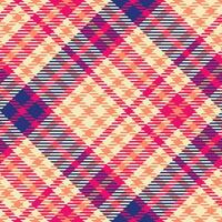 Plaid Muster nahtlos. Tartan Plaid nahtlos Muster. zum Schal, Kleid, Rock, andere modern Frühling Herbst Winter Mode Textil- Design. vektor