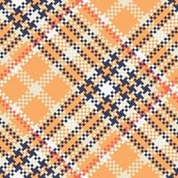 Plaid Muster nahtlos. Schachbrett Muster traditionell schottisch gewebte Stoff. Holzfäller Hemd Flanell Textil. Muster Fliese Swatch inbegriffen. vektor
