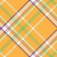 Plaid Muster nahtlos. schottisch Tartan Muster zum Schal, Kleid, Rock, andere modern Frühling Herbst Winter Mode Textil- Design. vektor