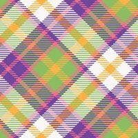 Plaid Muster nahtlos. klassisch Plaid Tartan zum Hemd Druck, Kleidung, Kleider, Tischdecken, Decken, Bettwäsche, Papier, Steppdecke, Stoff und andere Textil- Produkte. vektor