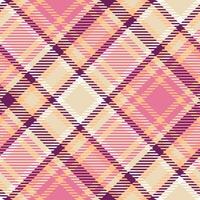 Plaid Muster nahtlos. Tartan Plaid nahtlos Muster. nahtlos Tartan Illustration einstellen zum Schal, Decke, andere modern Frühling Sommer- Herbst Winter Urlaub Stoff drucken. vektor