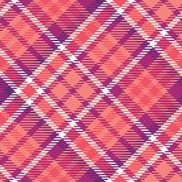 schottisch Tartan Muster. kariert Muster nahtlos traditionell schottisch gewebte Stoff. Holzfäller Hemd Flanell Textil. Muster Fliese Swatch inbegriffen. vektor