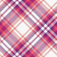 Plaid Muster nahtlos. abstrakt prüfen Plaid Muster nahtlos. Tartan Illustration einstellen zum Schal, Decke, andere modern Frühling Sommer- Herbst Winter Urlaub Stoff drucken. vektor