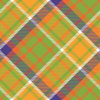 schottisch Tartan Muster. Plaid Muster nahtlos Vorlage zum Design Ornament. nahtlos Stoff Textur. vektor