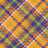 schottisch Tartan Muster. Prüfer Muster traditionell schottisch gewebte Stoff. Holzfäller Hemd Flanell Textil. Muster Fliese Swatch inbegriffen. vektor