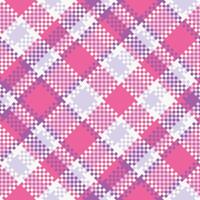 Plaid Muster nahtlos. Gingham Muster nahtlos Tartan Illustration einstellen zum Schal, Decke, andere modern Frühling Sommer- Herbst Winter Urlaub Stoff drucken. vektor