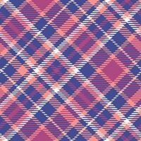 schottisch Tartan nahtlos Muster. Plaid Muster nahtlos Vorlage zum Design Ornament. nahtlos Stoff Textur. vektor