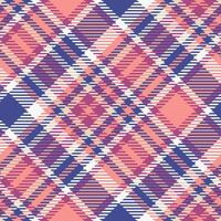 schottisch Tartan nahtlos Muster. Plaid Muster nahtlos Flanell Hemd Tartan Muster. modisch Fliesen zum Tapeten. vektor