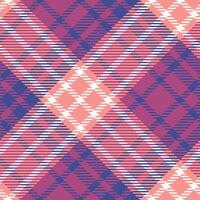 schottisch Tartan nahtlos Muster. Plaid Muster nahtlos zum Hemd Druck, Kleidung, Kleider, Tischdecken, Decken, Bettwäsche, Papier, Steppdecke, Stoff und andere Textil- Produkte. vektor