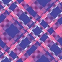 Plaid Muster nahtlos. schottisch Tartan Muster Vorlage zum Design Ornament. nahtlos Stoff Textur. vektor
