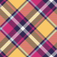 schottisch Tartan nahtlos Muster. klassisch schottisch Tartan Design. zum Schal, Kleid, Rock, andere modern Frühling Herbst Winter Mode Textil- Design. vektor