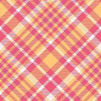 skott tartan sömlös mönster. abstrakt kolla upp pläd mönster mall för design prydnad. sömlös tyg textur. vektor