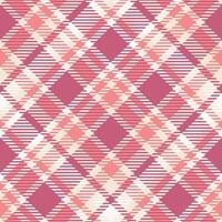 tartan pläd sömlös mönster. checkerboard mönster. traditionell skott vävd tyg. skogsarbetare skjorta flanell textil. mönster bricka swatch ingår. vektor