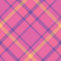 Tartan Plaid nahtlos Muster. Plaid Muster nahtlos. Vorlage zum Design Ornament. nahtlos Stoff Textur. vektor