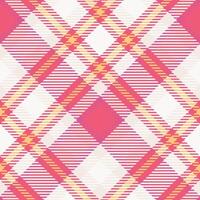 Tartan Plaid nahtlos Muster. kariert Muster nahtlos. Vorlage zum Design Ornament. nahtlos Stoff Textur. vektor