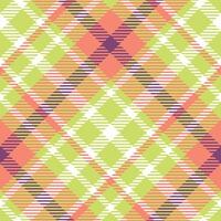 Tartan Plaid Muster nahtlos. Plaid Muster nahtlos. zum Schal, Kleid, Rock, andere modern Frühling Herbst Winter Mode Textil- Design. vektor