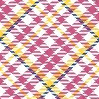 Tartan Plaid Muster nahtlos. schottisch Plaid, zum Schal, Kleid, Rock, andere modern Frühling Herbst Winter Mode Textil- Design. vektor