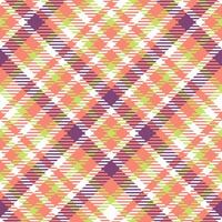 Tartan Plaid Muster nahtlos. Schachbrett Muster. zum Hemd Druck, Kleidung, Kleider, Tischdecken, Decken, Bettwäsche, Papier, Steppdecke, Stoff und andere Textil- Produkte. vektor