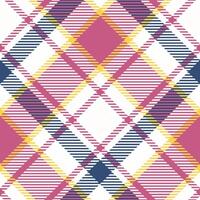 Tartan Plaid Muster nahtlos. abstrakt prüfen Plaid Muster. nahtlos Tartan Illustration einstellen zum Schal, Decke, andere modern Frühling Sommer- Herbst Winter Urlaub Stoff drucken. vektor