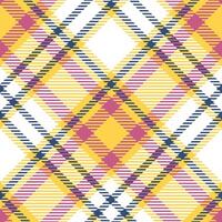 tartan pläd mönster sömlös. abstrakt kolla upp pläd mönster. för scarf, klänning, kjol, Övrig modern vår höst vinter- mode textil- design. vektor