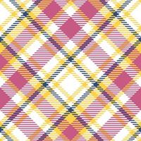 Tartan Plaid Muster nahtlos. klassisch schottisch Tartan Design. nahtlos Tartan Illustration einstellen zum Schal, Decke, andere modern Frühling Sommer- Herbst Winter Urlaub Stoff drucken. vektor