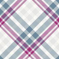 Tartan Plaid Muster nahtlos. Gingham Muster. Flanell Hemd Tartan Muster. modisch Fliesen Illustration zum Tapeten. vektor