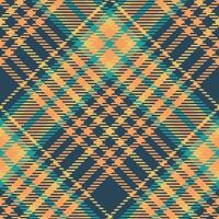 schottisch Tartan Plaid nahtlos Muster, Schachbrett Muster. Vorlage zum Design Ornament. nahtlos Stoff Textur. Illustration vektor