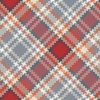 Tartan Muster nahtlos. Pastell- Gingham Muster zum Hemd Druck, Kleidung, Kleider, Tischdecken, Decken, Bettwäsche, Papier, Steppdecke, Stoff und andere Textil- Produkte. vektor