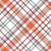 Tartan Muster nahtlos. Pastell- Gingham Muster traditionell Pastell- schottisch gewebte Stoff. Holzfäller Hemd Flanell Textil. Muster Fliese Swatch inbegriffen. vektor