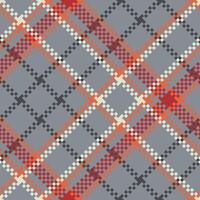 Tartan Muster nahtlos. Pastell- Gingham Muster Flanell Hemd Tartan Muster. modisch Fliesen zum Tapeten. vektor