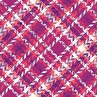 Plaid Muster nahtlos. abstrakt prüfen Plaid Muster Vorlage zum Design Ornament. nahtlos Stoff Textur. vektor