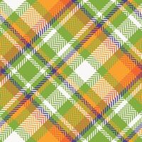 schottisch Tartan Muster. Plaid Muster nahtlos nahtlos Tartan Illustration einstellen zum Schal, Decke, andere modern Frühling Sommer- Herbst Winter Urlaub Stoff drucken. vektor