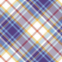 schottisch Tartan Muster. Tartan Plaid nahtlos Muster. Vorlage zum Design Ornament. nahtlos Stoff Textur. vektor