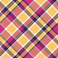 schottisch Tartan nahtlos Muster. schottisch Plaid, Vorlage zum Design Ornament. nahtlos Stoff Textur. vektor