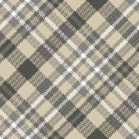 schottisch Tartan nahtlos Muster. Schachbrett Muster Flanell Hemd Tartan Muster. modisch Fliesen zum Tapeten. vektor