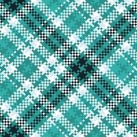 Tartan Muster nahtlos. Pastell- schottisch Plaid, Vorlage zum Design Ornament. nahtlos Stoff Textur. vektor