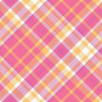 Tartan Plaid nahtlos Muster. Plaid Muster nahtlos. zum Schal, Kleid, Rock, andere modern Frühling Herbst Winter Mode Textil- Design. vektor