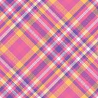 Tartan Plaid nahtlos Muster. Plaid Muster nahtlos. Flanell Hemd Tartan Muster. modisch Fliesen zum Tapeten. vektor