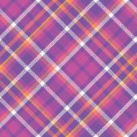 Tartan Plaid nahtlos Muster. klassisch Plaid Schottenstoff. zum Schal, Kleid, Rock, andere modern Frühling Herbst Winter Mode Textil- Design. vektor