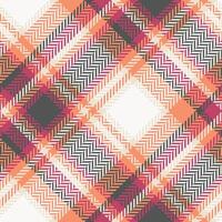 klassisch schottisch Tartan Design. Gingham Muster. traditionell schottisch gewebte Stoff. Holzfäller Hemd Flanell Textil. Muster Fliese Swatch inbegriffen. vektor