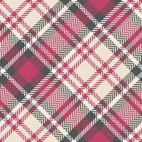 klassisch schottisch Tartan Design. klassisch Plaid Schottenstoff. traditionell schottisch gewebte Stoff. Holzfäller Hemd Flanell Textil. Muster Fliese Swatch inbegriffen. vektor