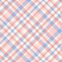 Tartan Plaid nahtlos Muster. Plaid Muster nahtlos. Vorlage zum Design Ornament. nahtlos Stoff Textur. Illustration vektor